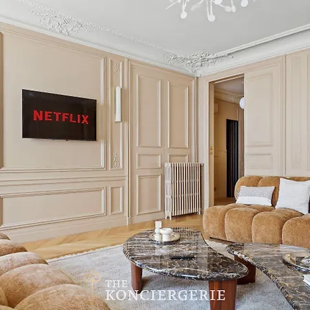Champs Elysees Luxury 120 M2 2 Bedrooms Ac Lift Apartment Paris