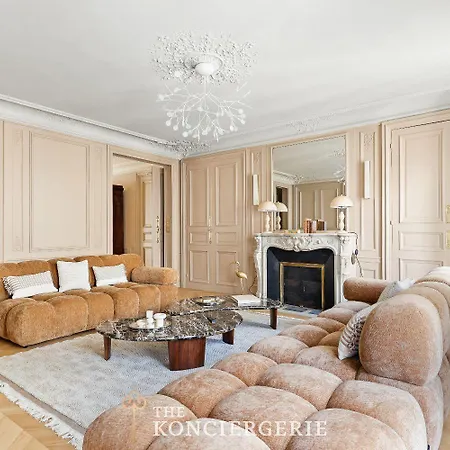 Champs Elysees Luxury 120 M2 2 Bedrooms Ac Lift Apartment Paris